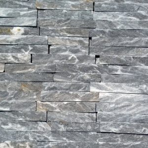 Sivo-beli Dekorativni prirodni kamen za oblaganje zidova