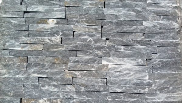 Sivo-beli Dekorativni prirodni kamen za oblaganje zidova